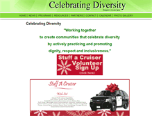 Tablet Screenshot of celebratingdiversity.ca